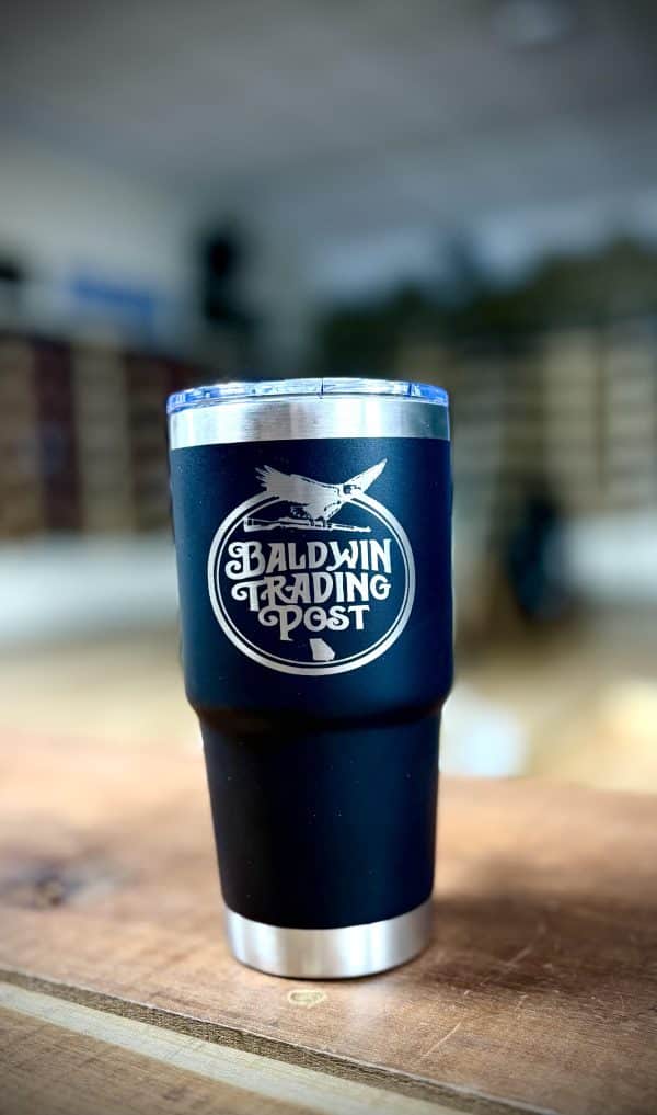 BLACK INSULATED TUMBLER