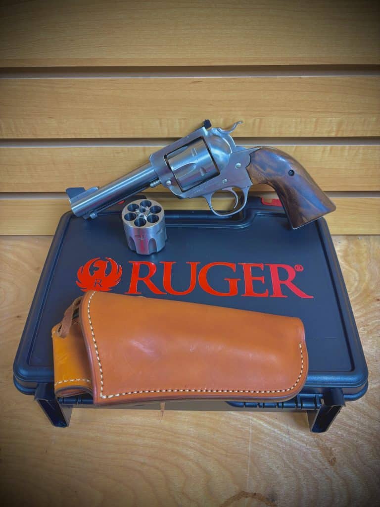 JOHN TAFFIN SPECIAL EDITION BLACKHAWK WITH MATCHING HOLSTER