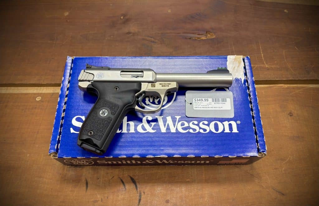 S&W 22 Victory Stainless