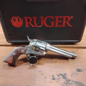 New Ruger New Vaquero 357 5.5 Mag Stainless