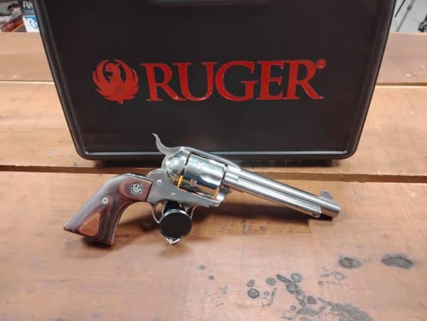 New Ruger New Vaquero 357 5.5 Mag Stainless