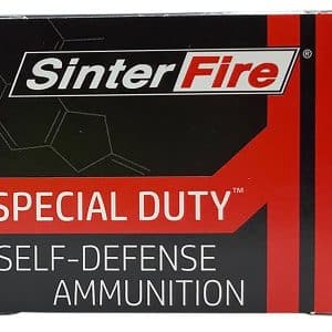 SinterFire Inc SF40125SD Special Duty (SD)  40S&W 125gr Lead Free Frangible Hollow Point 20 Per Box/10 Case