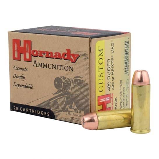 HORNADY 480 325 GR HP/XTP MAG