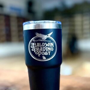 BLACK INSULATED TUMBLER