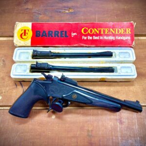 Thompson Contender G1 with Three barrels