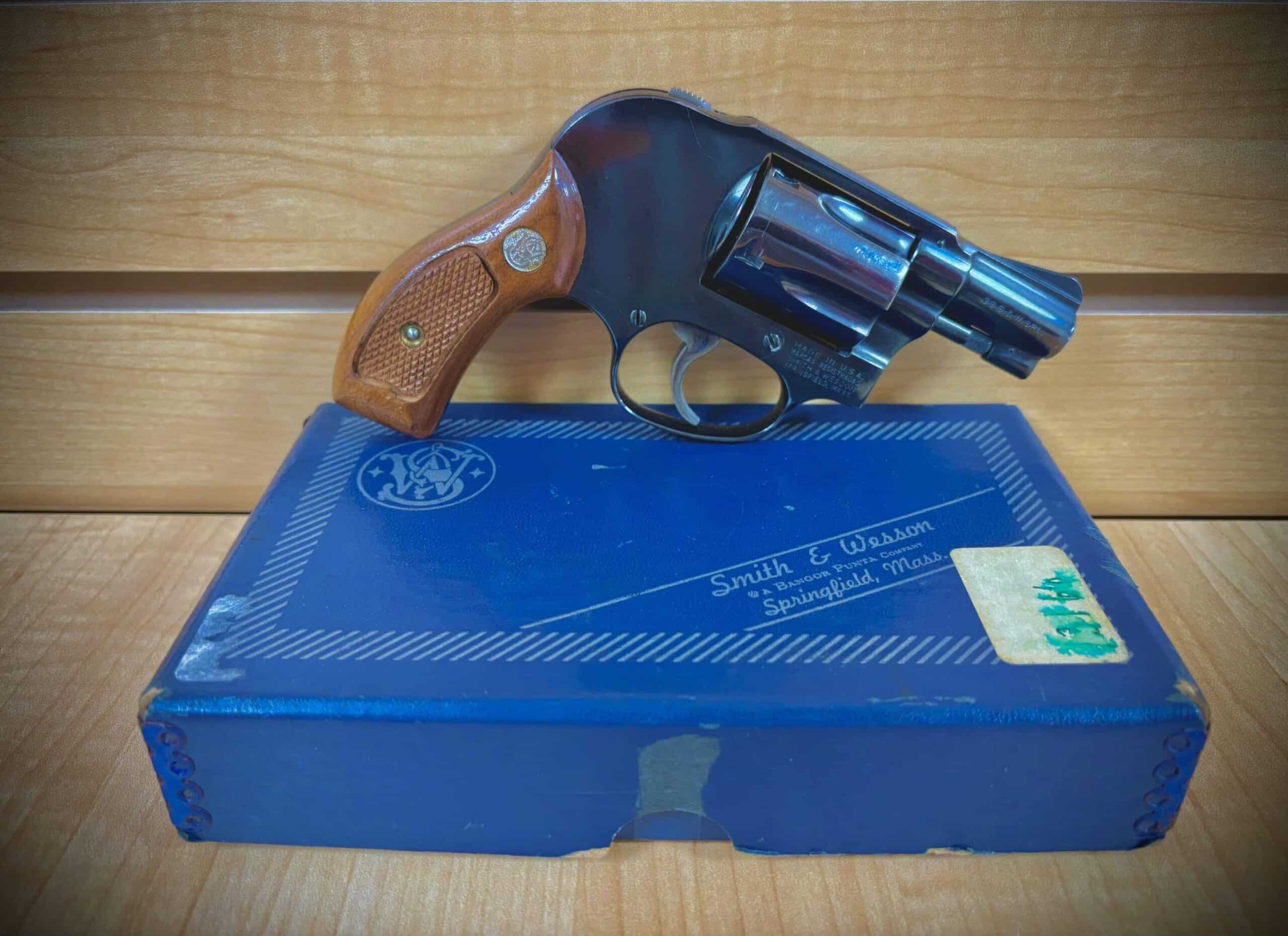 SMITH & WESSON MODEL 49 WITH ORIGINAL BOX