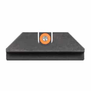 Night Fision GLK002014OGZ Tritium Night Sights For Glock Green Tritium Orange Outline Front Sight Black Rear Sight Glock 20/21/29/30/36/40/41