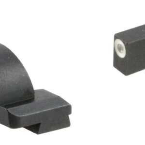 AmeriGlo GL5125 Ghost Ring Sight Set for Glock Green Tritium White Outline Front Sight-Green Tritium Rear Sight