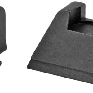 AmeriGlo GL506 Optic Compatible Sight Set for Glock 3XL Tall Serrated Front Sight-Black Rear Sight