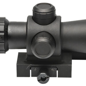 Firefield FF13063 Barrage w/Green Laser Matte Black 1.5-5x32mm Illuminated Red/Green Mil-Dot Reticle/Green Laser