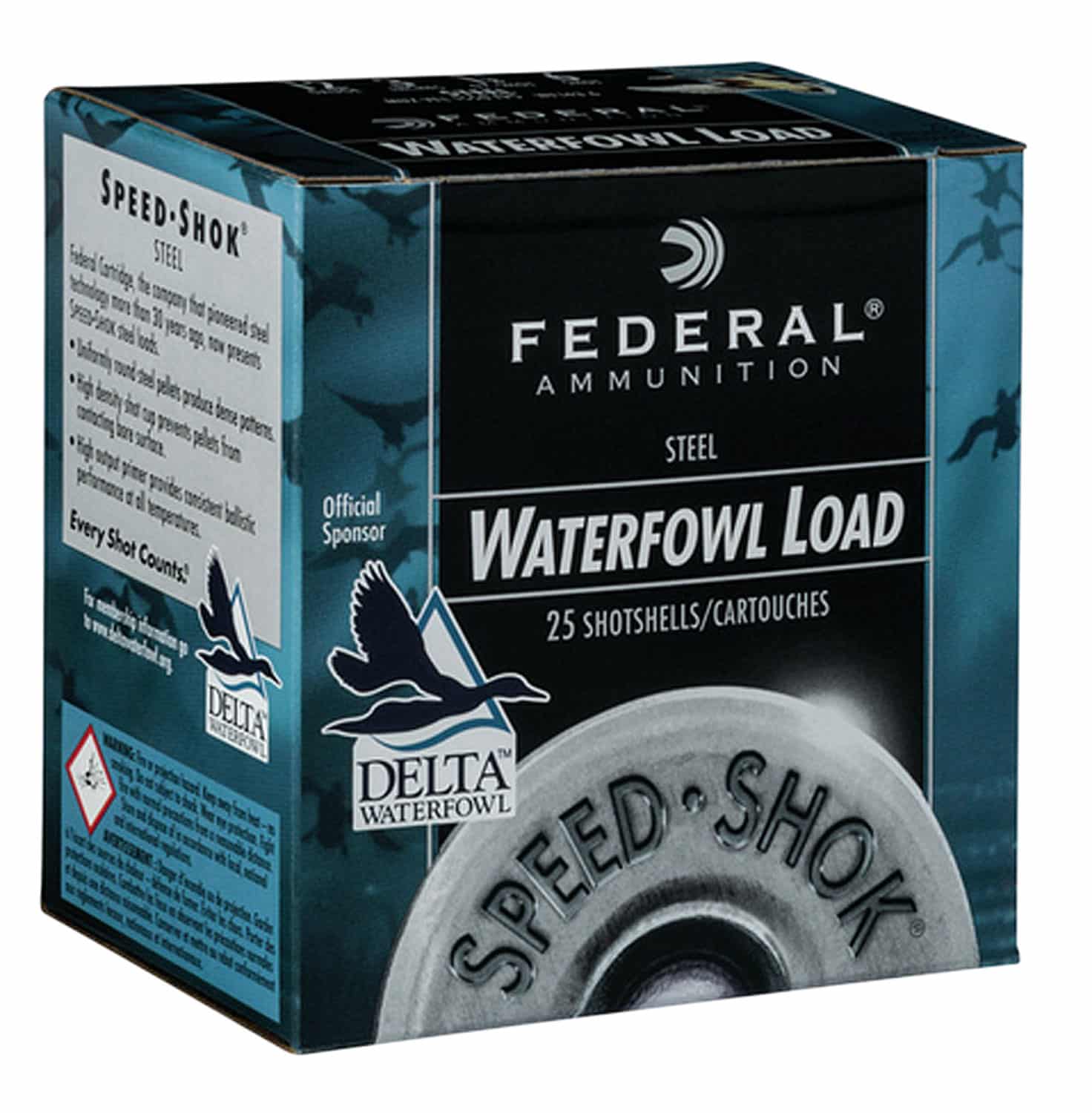 Federal WF1423 Speed-Shok 12Gauge 3" 1 1/4oz 3Shot 25 Per Box/10 Case