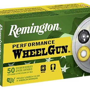 Remington Ammunition 22338 Performance WheelGun  45Colt 225gr Lead Semi Wadcutter 50 Per Box/10 Case