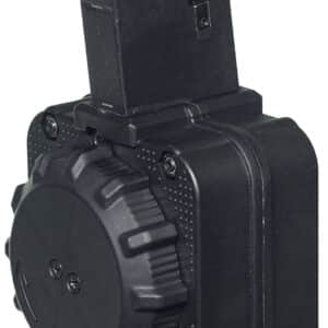 ProMag DRMA8 Standard  65rd Drum 5.56x45mm Fits AR-15 Black DuPont Zytel Polymer