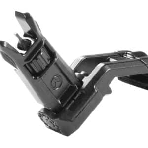Magpul MAG525-BLK MBUS Pro Offset Sight Front QPQ Melonited Steel Construction for AR-15