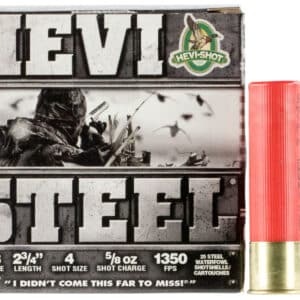 HEVI-Shot HS62804 HEVI-Steel 28Gauge 2.75" 5/8oz 4Shot 25 Per Box/10 Case