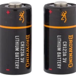 Browning 3742000 CR123A Lithium Batteries  3 Volt 1 (2 PK)