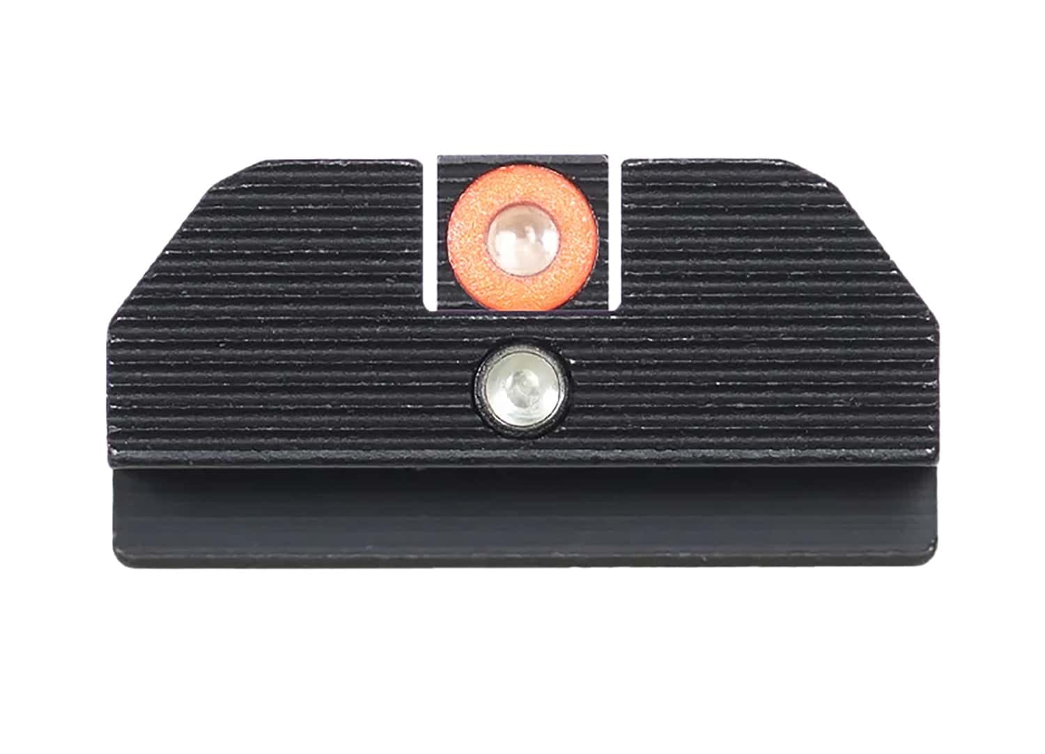 Night Fision GLK001015OGZ Student Of The Gun Accur8 For Glock Green Tritium Orange Outline Front Sight-Green Tritium Black Outline Rear Sight Glock 17/17L/19