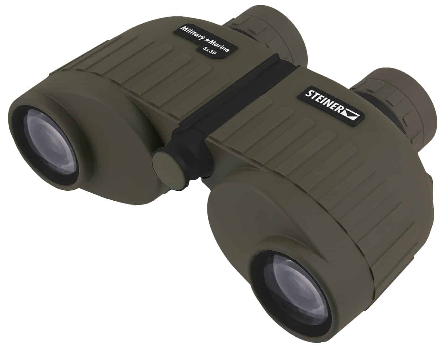 Steiner 2033 Military-Marine 8x30mm Porro Prism, Sports-Auto Focus, OD Green Makrolon w/Rubber Armor