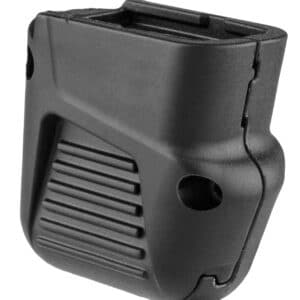 FAB Defense FX4310B Mag Extension  4rd Compatible w/ Glock 43 Black Matte Polymer