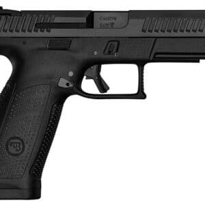 CZ-USA 01540 P-10 F 9mm Luger 10+1 4.50" Black Steel Barrel, Black Nitride Serrated Steel Slide, Black Polymer Frame w/Picatinny Rail, Black Interchangeable Backstrap Grip