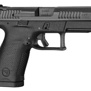 CZ-USA 91531 P-10 C Compact Frame 9mm Luger 15+1 4.02" Black Stainless Steel Barrel, Black Nitride Serrated Steel Slide, Black Polymer Frame w/Picatinny Rail, Interchangeable Backstrap Grip