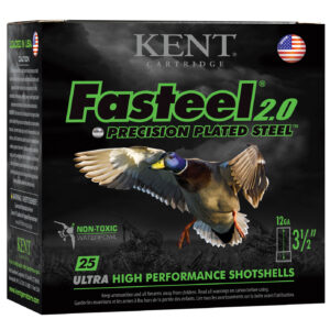 Kent Cartridge K1235FS40BBB Fasteel 2.0 12 Gauge 3.50" 1 3/8 oz BBB Shot 25 Per Box/ 10 Case