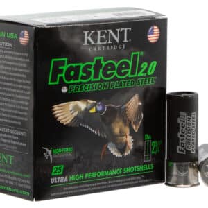 Kent Cartridge K122FS306 Fasteel 2.0 12 Gauge 2.75" 1 1/16 oz 6 Shot 25 Per Box/ 10 Case