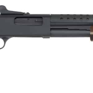 Mossberg 51665 590A1 Retrograde 12 Gauge 3" 8+1 20" Parkerized Heavy-Walled Barrel Black Rec with Ghost Ring Sight Walnut Stock Right Hand
