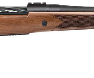 Mossberg 28026 Patriot Full Size 6.5 Creedmoor 5+1 22" Matte Blued Fluted Barrel, Drilled & Tapped Matte Blued Stainless Steel Receiver, Fixed Walnut Stock, Right Hand