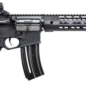 Hammerli Arms 5760500 Tac R1 22 LR 20+1 16.10" Threaded Barrel w/Removeable Flash Hider, Aluminum Upper & Lower Receivers, 13" M-Lok Handguard, 5 Position Stock Includes 1 Magazine