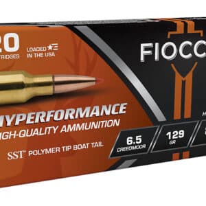 Fiocchi 65CMHSA Hyperformance 6.5Creedmoor 129gr Super Shock Tip 20 Per Box/10 Case