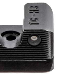 TruGlo TG231Z1C Tritium Pro Black | Green Tritium Orange Outline Front Sight Green Tritium Rear Sight