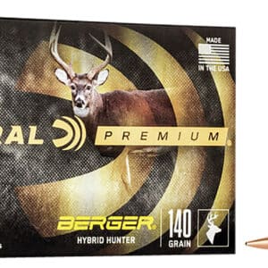 Federal P270BCH1 Premium 270Win 140gr Berger Hybrid Hunter 20 Per Box/10 Case