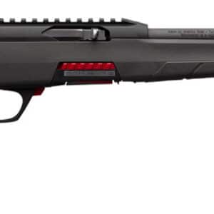 Winchester Repeating Arms 521100102 Wildcat Full Size 22 LR 10+1 18" Matte Blued Sporter Barrel, Matte Black Picatinny Rail Steel Receiver, Gray Skeletonized Synthetic Stock, Ambidextrous