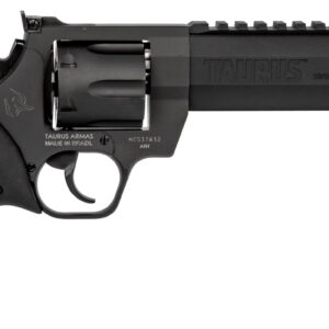 Taurus 2440061RH Raging Hunter 44 Rem Mag 6rd 6.75" Matte Black Oxide Steel Black Rubber with Integrated Red Cushion Insert Grip