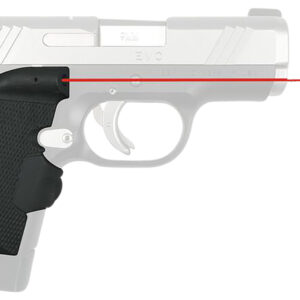 Crimson Trace 0185101 Lasergrips  Fits Kimber EVO SP/TLE/Raptor, Red Laser Black Polymer