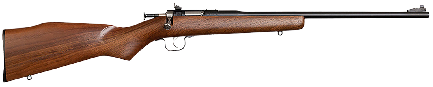 Chipmunk 00001 Youth  22 LR 1rd 16.13" Blued Steel Barrel & Receiver, American Walnut Fixed Wood Stock