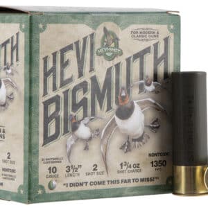 HEVI-Shot HS15502 HEVI-Bismuth  10Gauge 3.50" 1 3/4oz Bismuth 2Shot 25 Per Box/10 Case