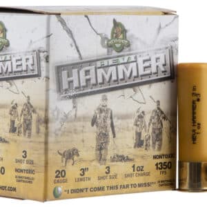 HEVI-Shot HS29003 HEVI-Hammer  20Gauge 3" 1oz 3Shot 25 Per Box/10 Case