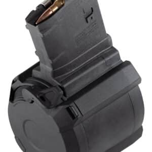 Magpul MAG993BLK PMAG GEN M3 50rd Drum 308 Win/7.62x51mm NATO Fits AR-10/M110/SR25 Black Polymer