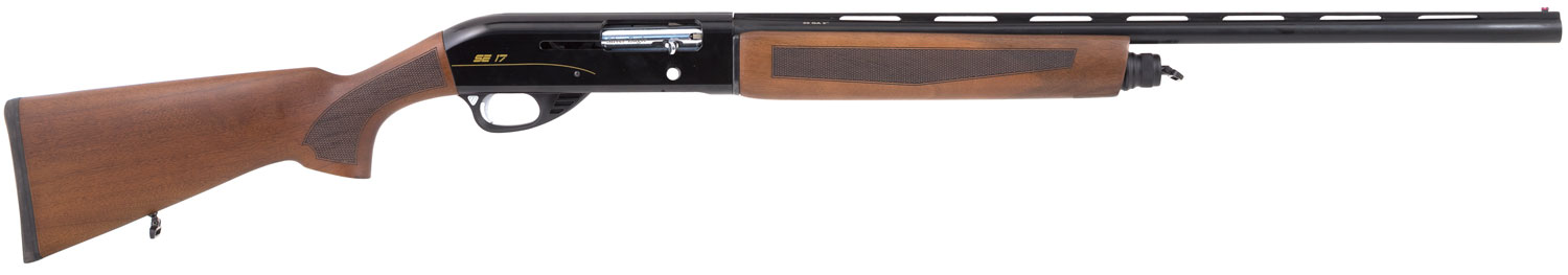 Silver Eagle Arms SE171228 SE17 Semi-Auto 12 Gauge 4+1 3" 28" Vent Rib Barrel Black Rec Turkish Walnut Stock Right Hand (Full Size)