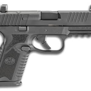 FN 66100588 509M MRD Mid-Size 9mm Luger 10+1 4" Black Recessed Crown Barrel, Matte Black Optic Ready/Serrated Stainless Steel Slide, Matte Black Polymer Frame w/Picatinny Rail, Ambidextrous