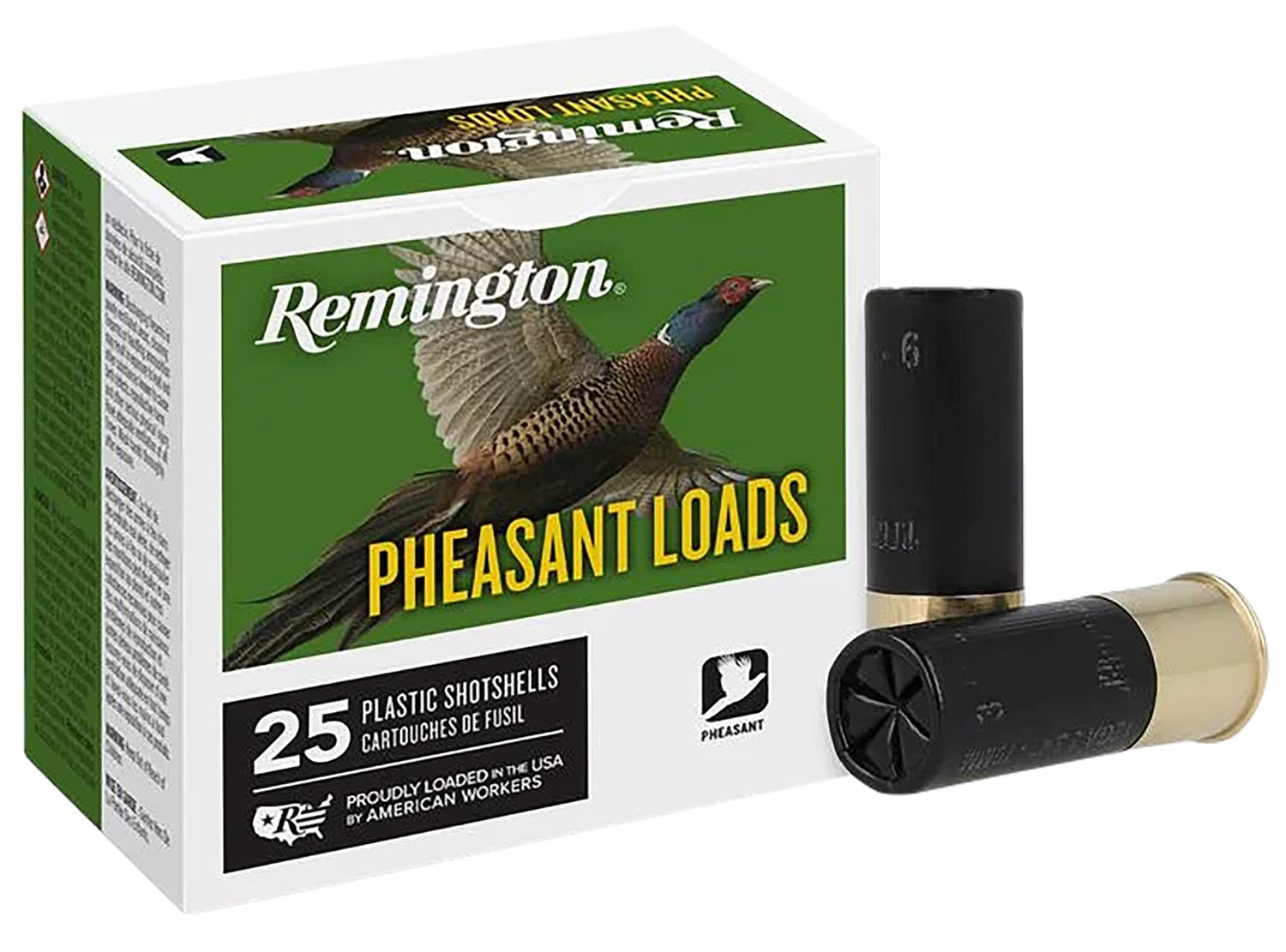 Remington Ammunition 20048 Pheasant 12Gauge 2.75" 1 1/4oz 6Shot 25 Per Box/10 Case