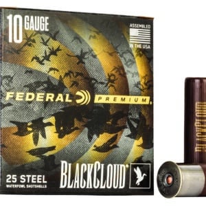 Federal PWBX1072 Black Cloud FS 10Gauge 3.50" 1 5/8oz 2Shot 25 Per Box/10 Case