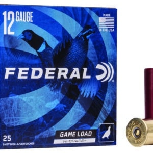 Federal H1265 Game-Shok High Brass 12Gauge 2.75" 1 1/4oz 5Shot 25 Per Box/10 Case