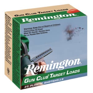 Remington Ammunition 20236 Gun Club 20Gauge 2.75" 7/8oz 9Shot 25 Per Box/10 Case