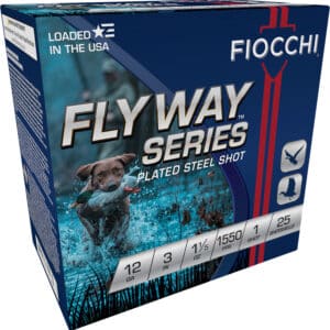 Fiocchi 123ST151 Flyway 12Gauge 3" 1 1/5oz 1Shot 25 Per Box/10 Case