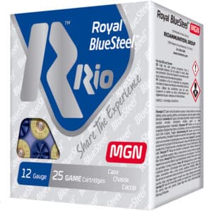 Rio Ammunition RBSM363 Royal BlueSteel Magnum 12Gauge 3" 1 1/4oz 3Shot 25 Per Box/10 Case