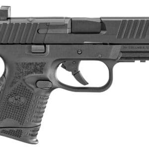 FN 66100571 509C MRD 9mm Luger 15+1/12+1, 3.70" Black Recessed Target Crown Steel Barrel, Black PVD Optic Ready/Serrated Steel Slide & Polymer Frame w/Picatinny Rail, Ambidextrous