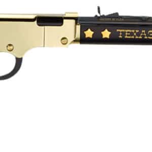 Henry H004TX Golden Boy Texas Tribute Full Size 22 Short, 22 Long, 22 LR, 16 LR/21 Short, 20" Blued Barrel, Brasslite Metal Finish & American Walnut Stock Right Hand